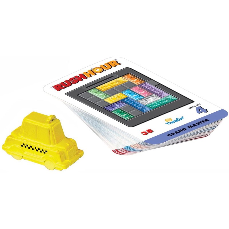 Головоломка Час пик дополнение 4 Такси (Thinkfun Rush Hour Add-On Pack 4)
