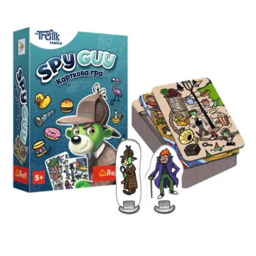 Настольная игра Шпион: Карточная игра (Spy Guy Card Game)