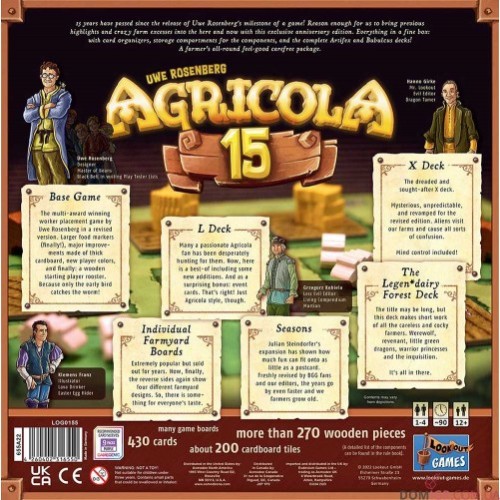 Настільна гра Agricola 15th Anniversary Box (Агрікола 15 Ювілейне видання)