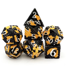 Набір металевих кубиків Драконова луска RPG 7 шт
