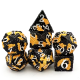 Кубики (дайси) Набір металевих кубиків Драконова луска RPG 7 шт