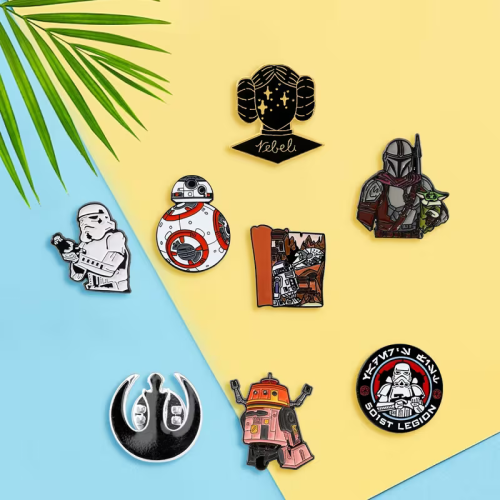 Значки та брелоки Емальовані значки Starwars