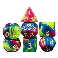 Набір Mix Color кубиків Elite RPG 7 шт (колір в асортименті)