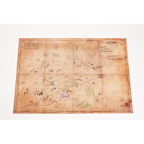 Настільна гра Настільна гра S.T.A.L.K.E.R. Настільна гра UA