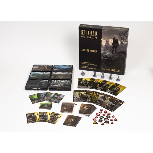 Настільна гра S.T.A.L.K.E.R. Доповнення UA