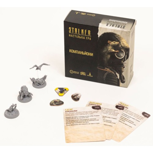 Настільна гра Доповнення S.T.A.L.K.E.R. Компаньйони UA / Zone Companions UA