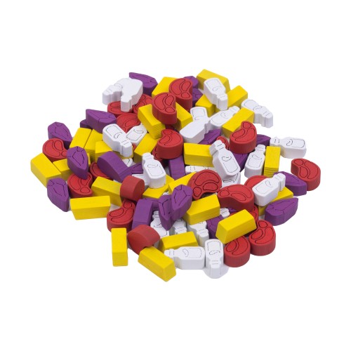 Токени ресурсів для гри Змієвир (Wyrmspan Resources Token Set)