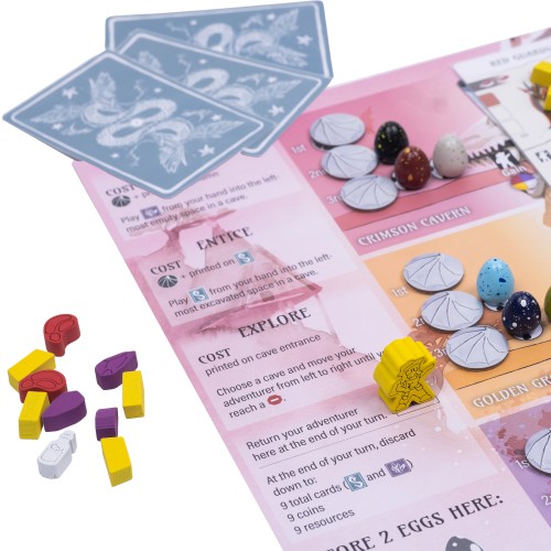 Токени ресурсів для гри Змієвир (Wyrmspan Resources Token Set)