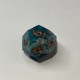 Кубики ручної роботи для DnD бірюзові (DS01)
