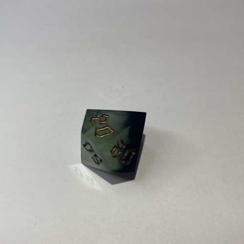 Кубики ручной работы для DnD туманные (DS8)