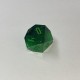 Кубики ручної роботи для DnD зелено-чорні з блискітками (DS10)