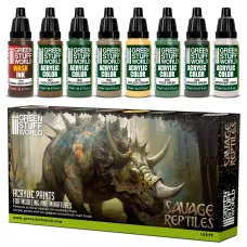 Набор красок GSW Savage Reptiles (8 шт.)