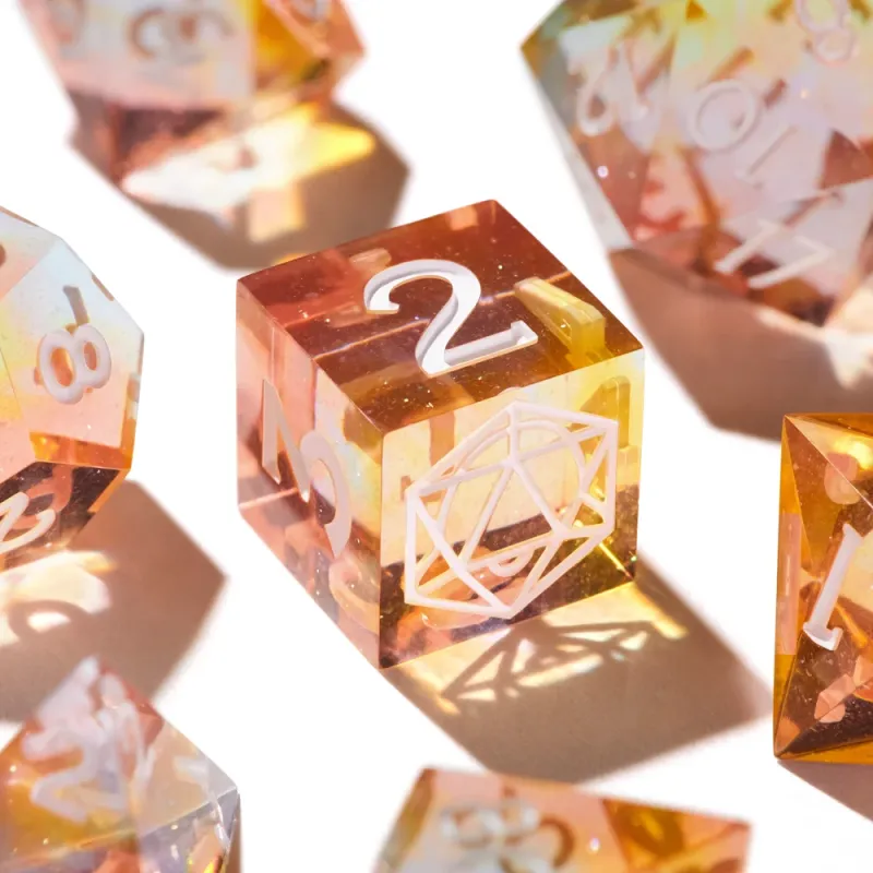 Сет дайсів Sunfire Crystal
