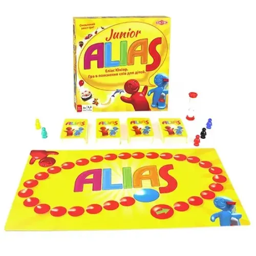 Настільна гра Аліас для дітей, Еліас Юніор (Junior Alias) UA