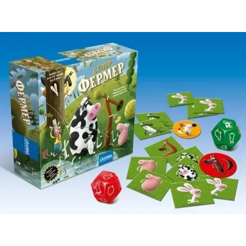 Настільна гра Суперфермер в стилі ранчо