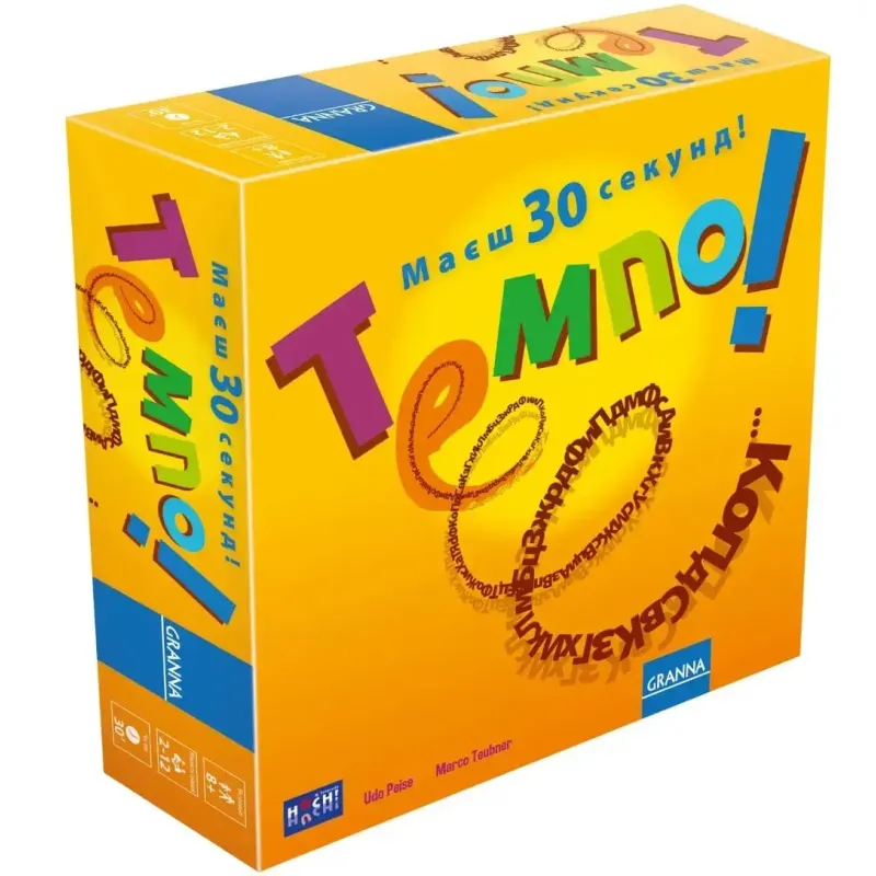 Настольная игра Темпо!
