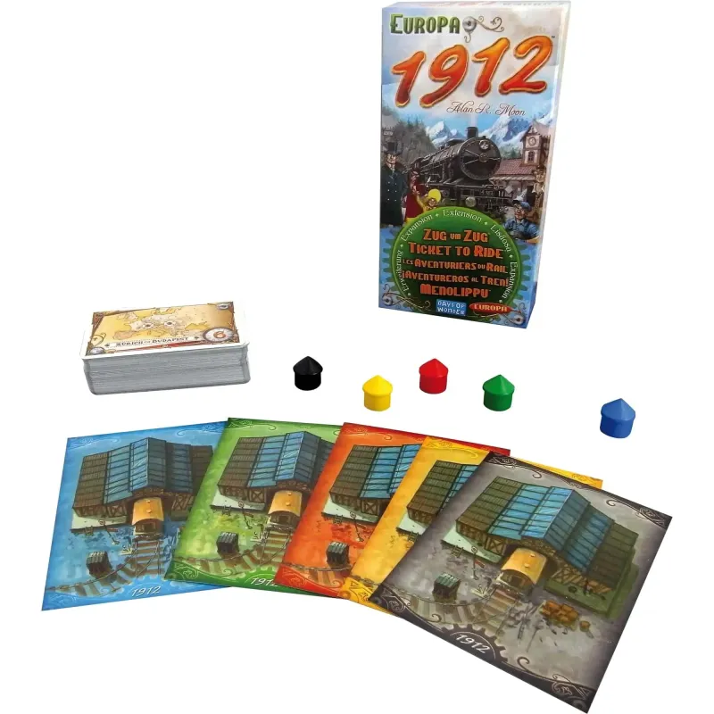 Настільна гра Квиток на потяг: Європа 1912 (Ticket to Ride: Europe 1912)