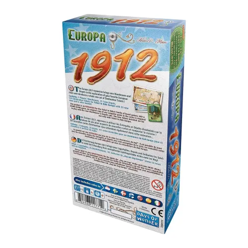 Настільна гра Квиток на потяг: Європа 1912 (Ticket to Ride: Europe 1912)