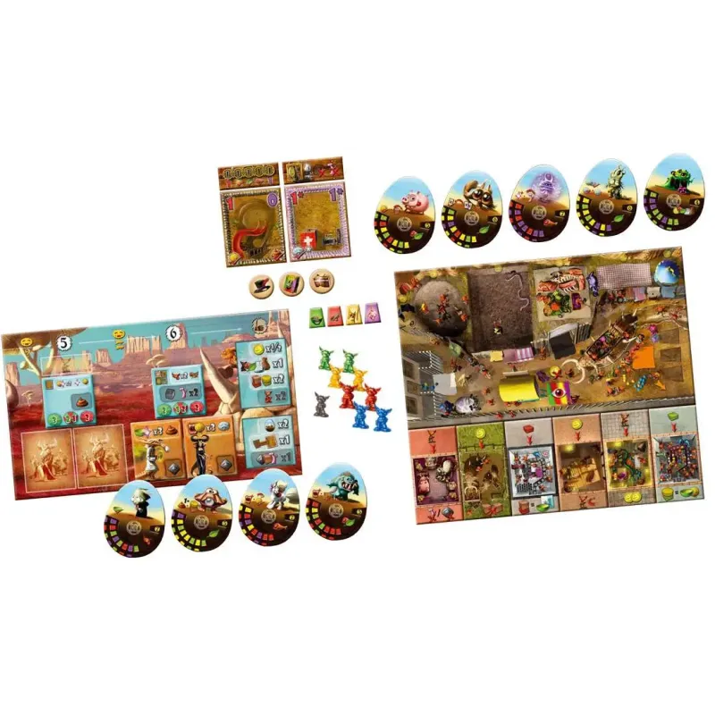 Настільна гра Тварини Підземелля: Темні провулки (Dungeon Petz: Dark Alleys)