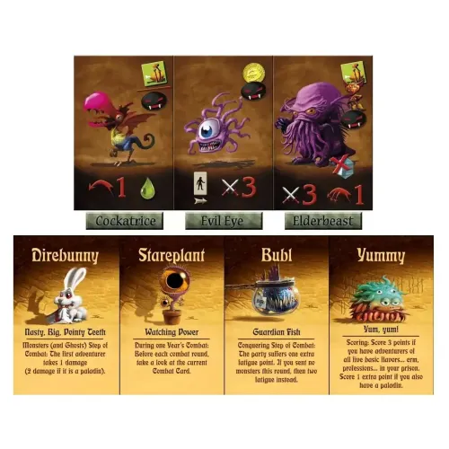 Настільна гра Володарі Підземель: Сезон фестивалів (Dungeon Lords: Festival Season)