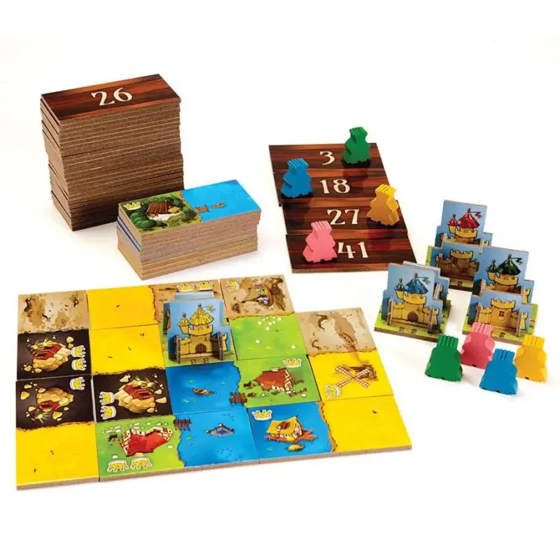 Настільна гра Kingdomino. Доміношне королівство (Kingdomino) UA