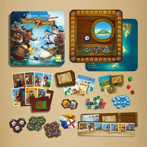Настольная игра Пираты 7 морей (Pirates of the 7 Seas) UA