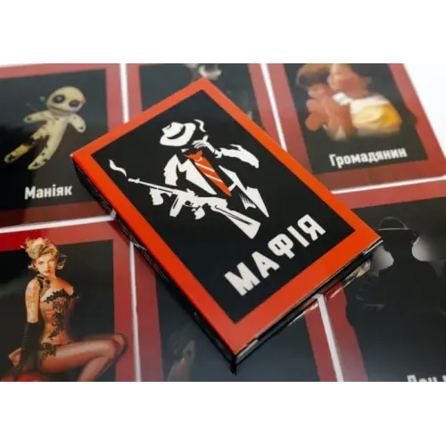 Настольная игра Мафия пластиковая (Mafia)