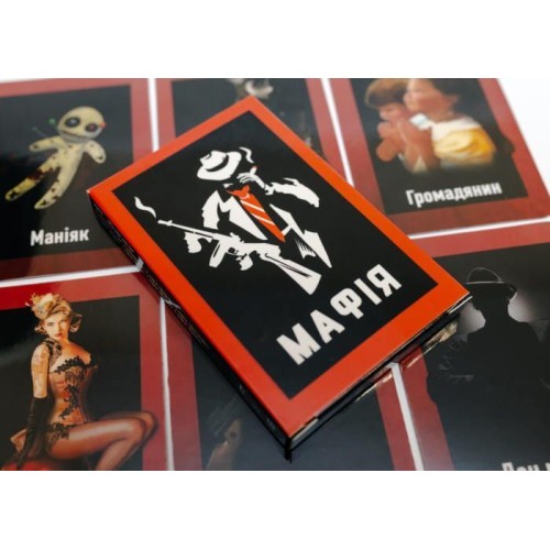 Настольная игра Мафия пластиковая (Mafia)