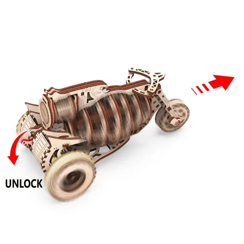 Mr.Playwood Механическая машина “Старбайк”