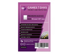 Протектори для карт Games7Days (56 х 87 мм, Standard USA, 50 шт.) (PREMIUM)