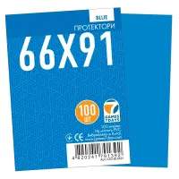 Протекторы для карт Games7Days (66 х 91 мм, MTG, 100 шт.) Blue (PREMIUM)