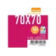 Протекторы для карт Games7Days (70 х 70 мм, Square Small, 100 шт.) (STANDART)