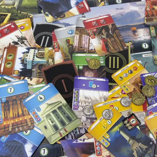 Настольная игра 7 Чудес 2 издание (7 Wonders 2nd Edition) UA