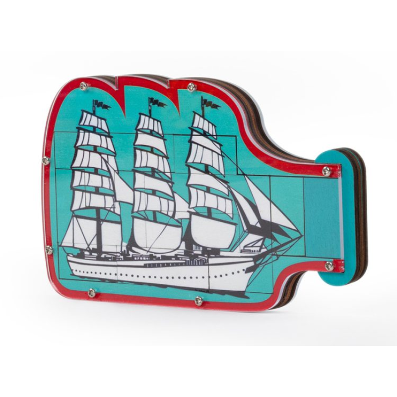 Головоломка Дерев'яна головоломка Ship in a Bottle | Constantin Puzzle