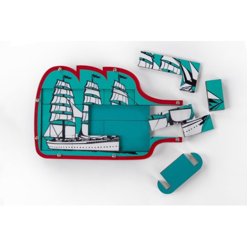 Головоломка Дерев'яна головоломка Ship in a Bottle | Constantin Puzzle