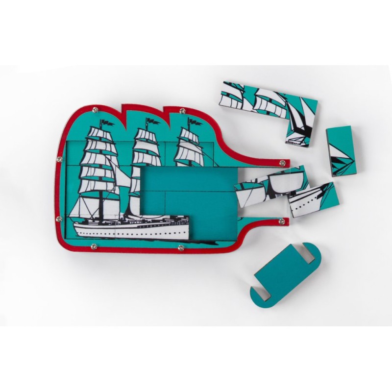 Головоломка Дерев'яна головоломка Ship in a Bottle | Constantin Puzzle