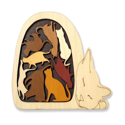 Головоломка Constantin puzzle Cat basket | Кошик для котів