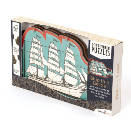 Головоломка Дерев'яна головоломка Ship in a Bottle | Constantin Puzzle