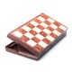 Магнітні шахи, шашки. Magnetic Folding Peach wood Chess and Checker 31x31