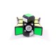 Кубик YJ 1x3x3 Spinning King Corner black | Кубоід спіннер