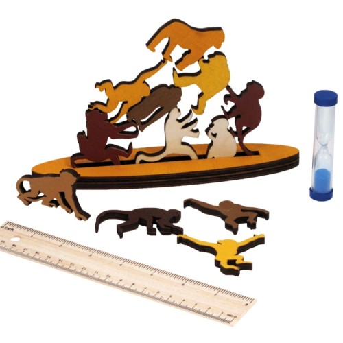 Головоломка Головоломка Stack and Balance Acrobat Tower (Мавпячий бізнес)