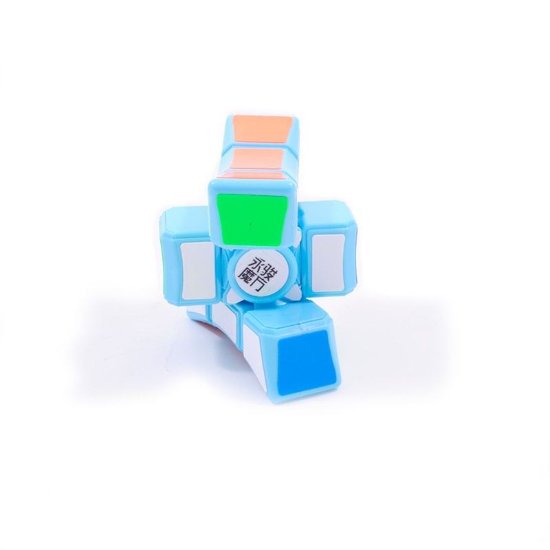 Кубик YJ 1x3x3 Spinning King Corner blue | Кубоід спінер
