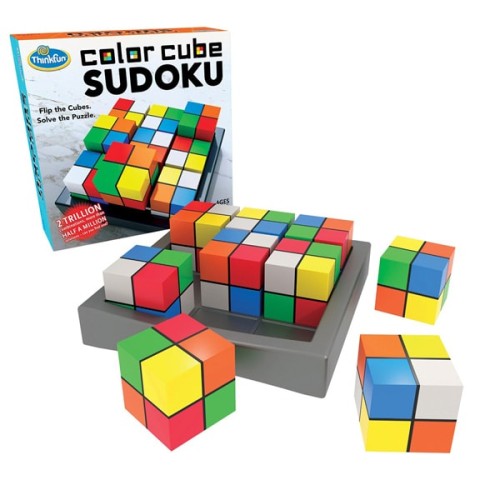 Головоломка Гра-головоломка Судоку | ThinkFun Color Cube Sudoku