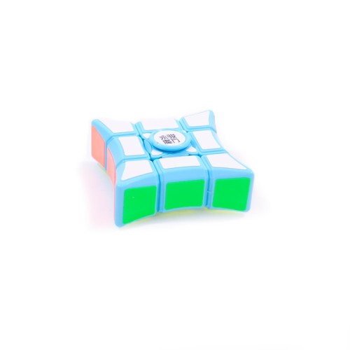 Кубик YJ 1x3x3 Spinning King Corner blue | Кубоід спінер