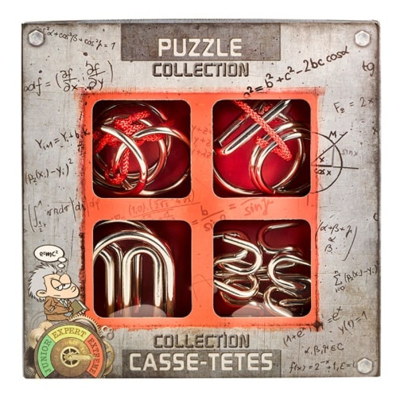 Головоломка E3D EXTREME Metal Puzzles Collection | Набір металевих головоломок для екстремала