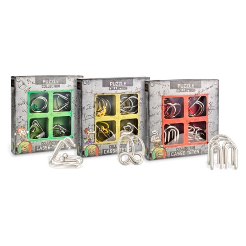 Головоломка E3D EXTREME Metal Puzzles Collection | Набір металевих головоломок для екстремала