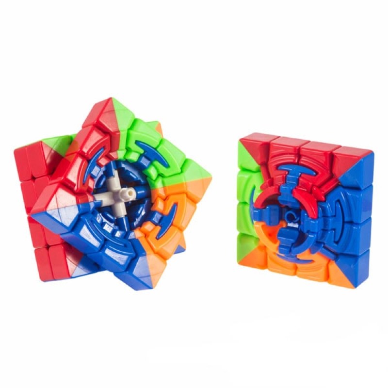 Кубик MoYu 4x4 AOSU GTS V2 Magnetic Stickerless | Магнітний кубик 4х4