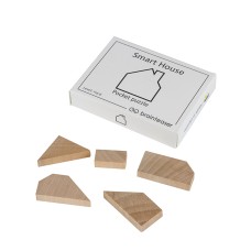 Дерев'яна головоломка Smart House pocket puzzle | Міні ЗАМОРОЧКА