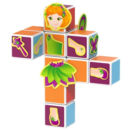 Конструктори Geomag MAGICUBE Princess | Магнітні кубики Принцеса