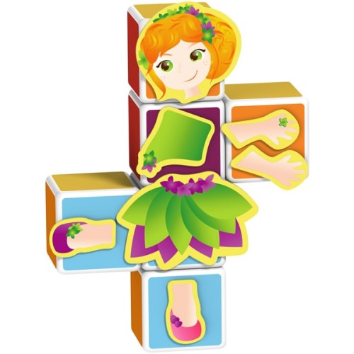 Конструктори Geomag MAGICUBE Princess | Магнітні кубики Принцеса